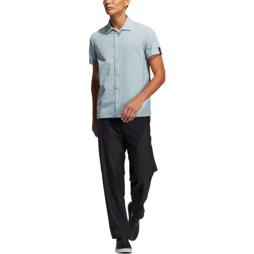 Men's adidas Solid Color Straight-Leg Casual Pants/Trousers Black H64631