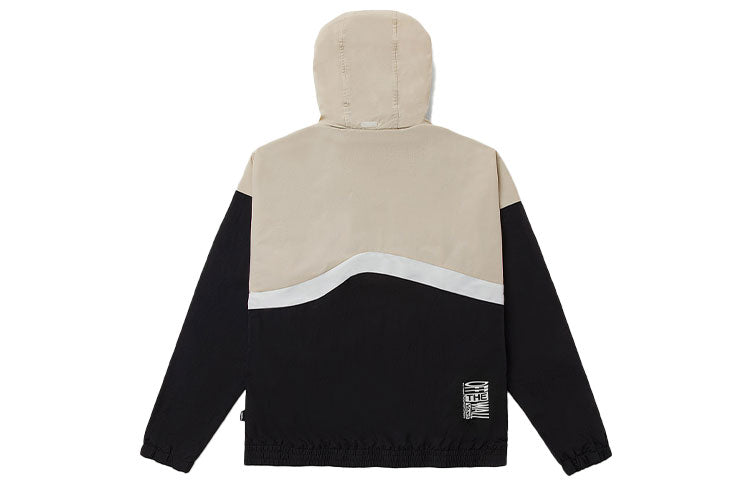 Men's Vans Colorblock Zipper Casual Hooded Jacket VN0A5H8X2N1