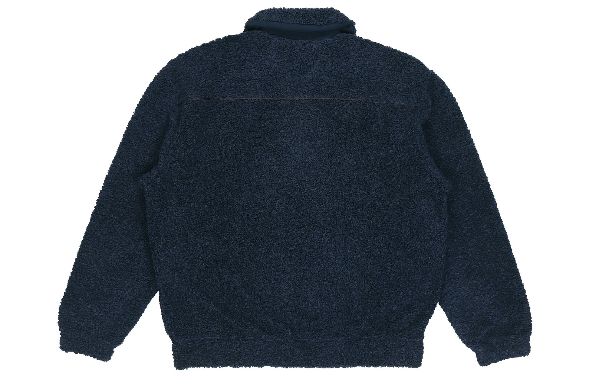 adidas originals Embroidered Logo lapel lamb's wool Sports Jacket Navy Blue GD3532