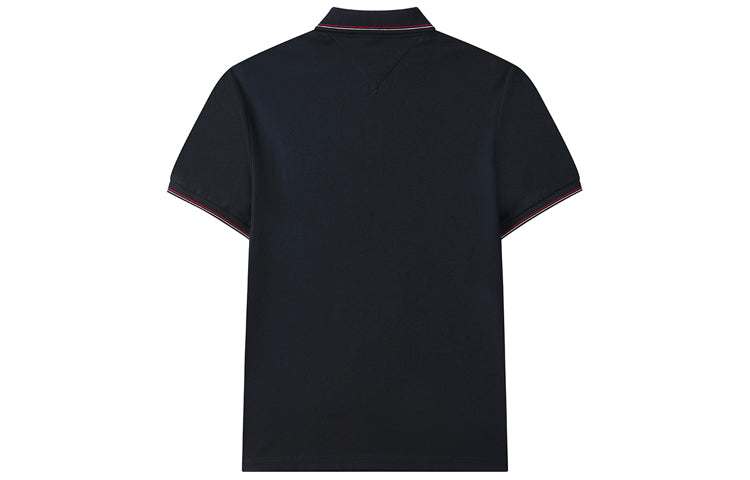 FILA Casual Cotton Alphabet Printing Short Sleeve polo Blue F11M121125F-NV