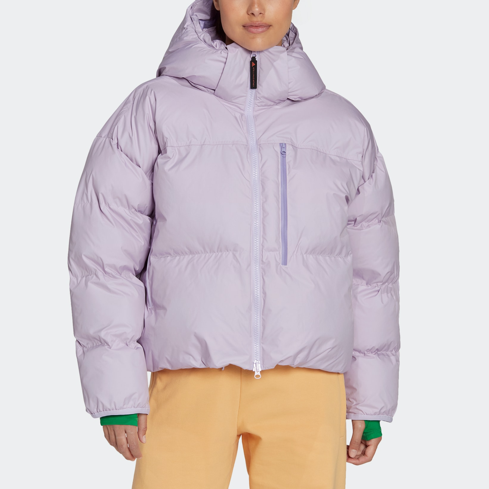 (WMNS) adidas by Stella McCartney Down Jacket Asia Sizing 'Purple' HI6078