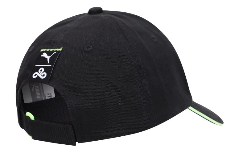 PUMA x Cloud9 Esports Low Curve Cap 'Black White' 02383901