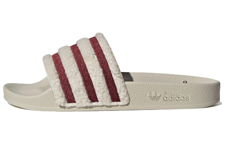 (WMNS) adidas Adilette Slide 'Aluminium Shadow Red' IE2014