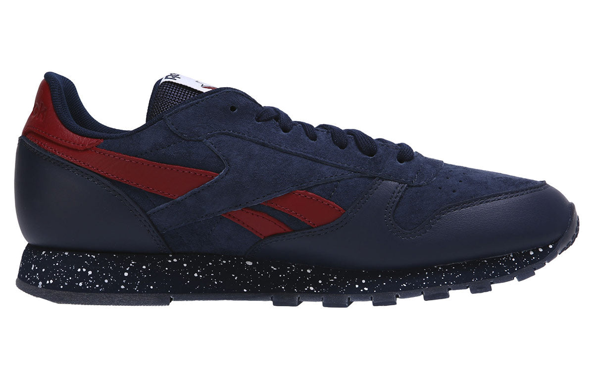 Reebok Cl Leather Mu Running Shoes Blue DV3945