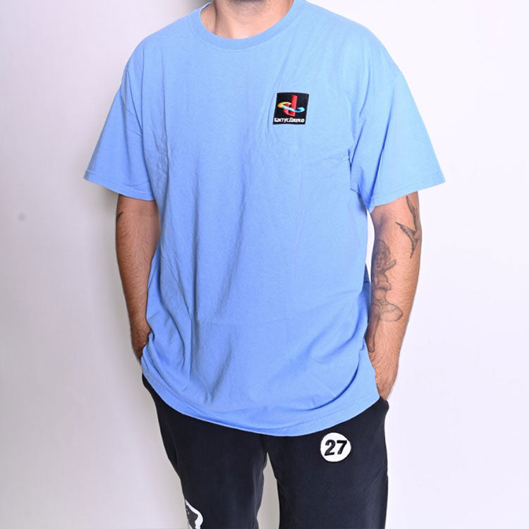 Travis Scott Cactus Jack CJ Gamer Tee 'Washed Blue' TC-316