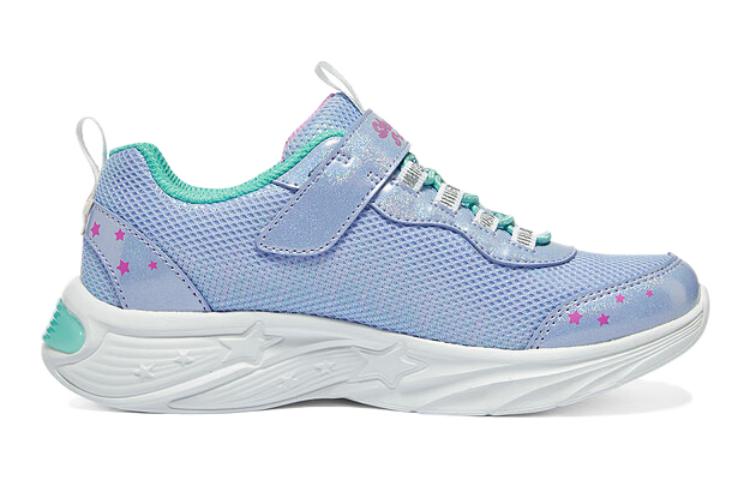 (GS) Skechers Lights Flicker Flash 'Blue' 319043L-PWAQ