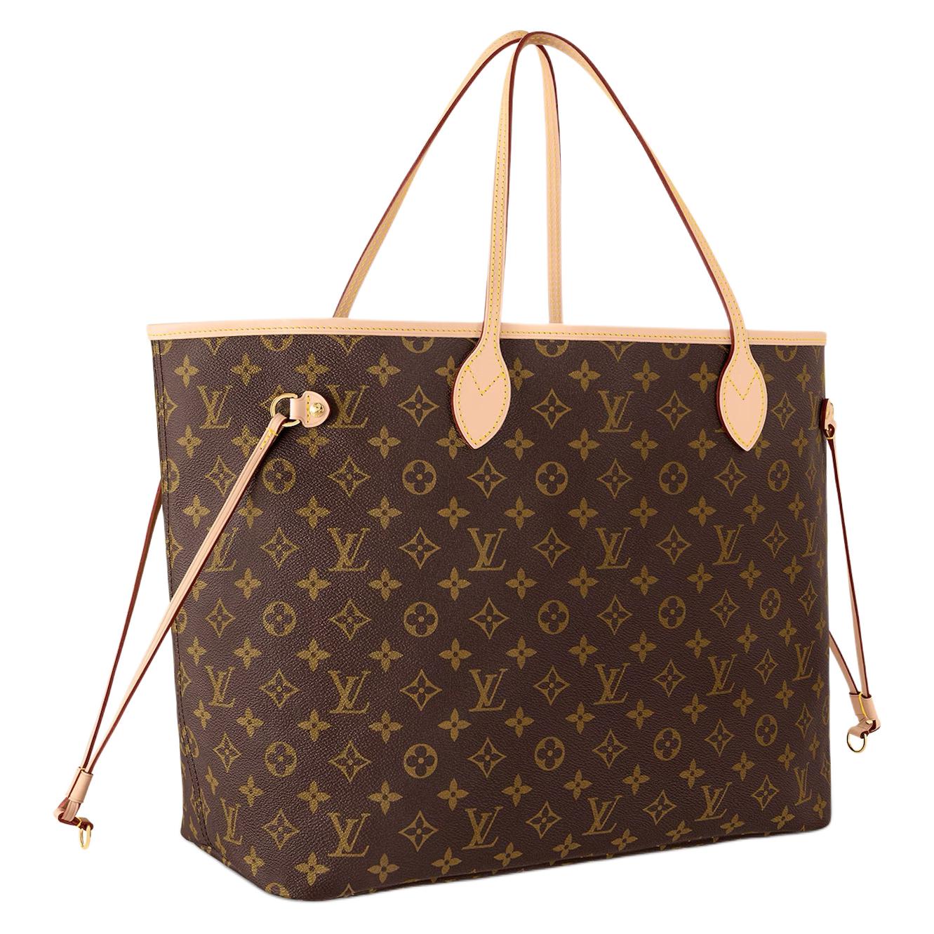 (WMNS) LOUIS VUITTON Neverfull GM Monogram Canvas Handbag 'Brown' M46978