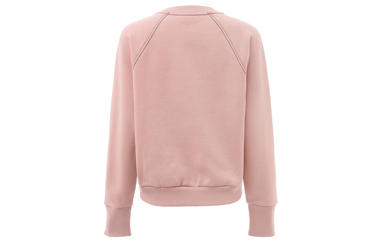 (WMNS) Burberry Round Neck Pullover Long Sleeves Hoodie Pink 80356121