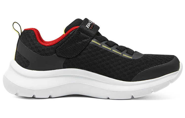 (GS) Skechers Go Run 400 Shoes 'Black Red' 406094L-BKYL