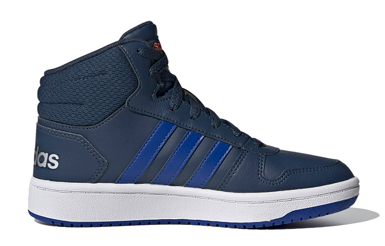 (GS) adidas adidas Hoops 2.0 Mid J 'Crew Navy' FY7011