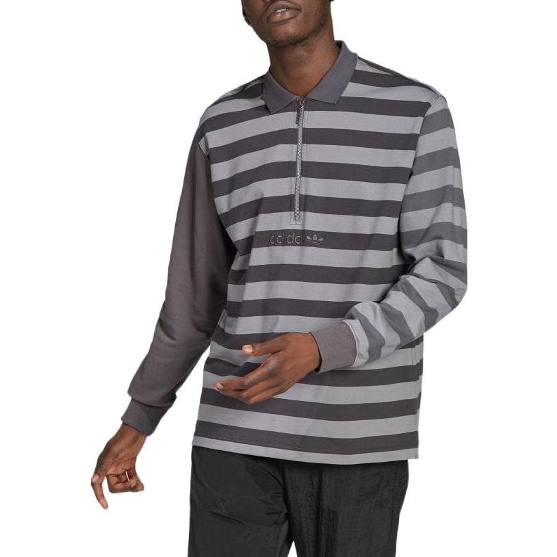 adidas SPRT Frank Rugby Shirt 'Grey' HE4703