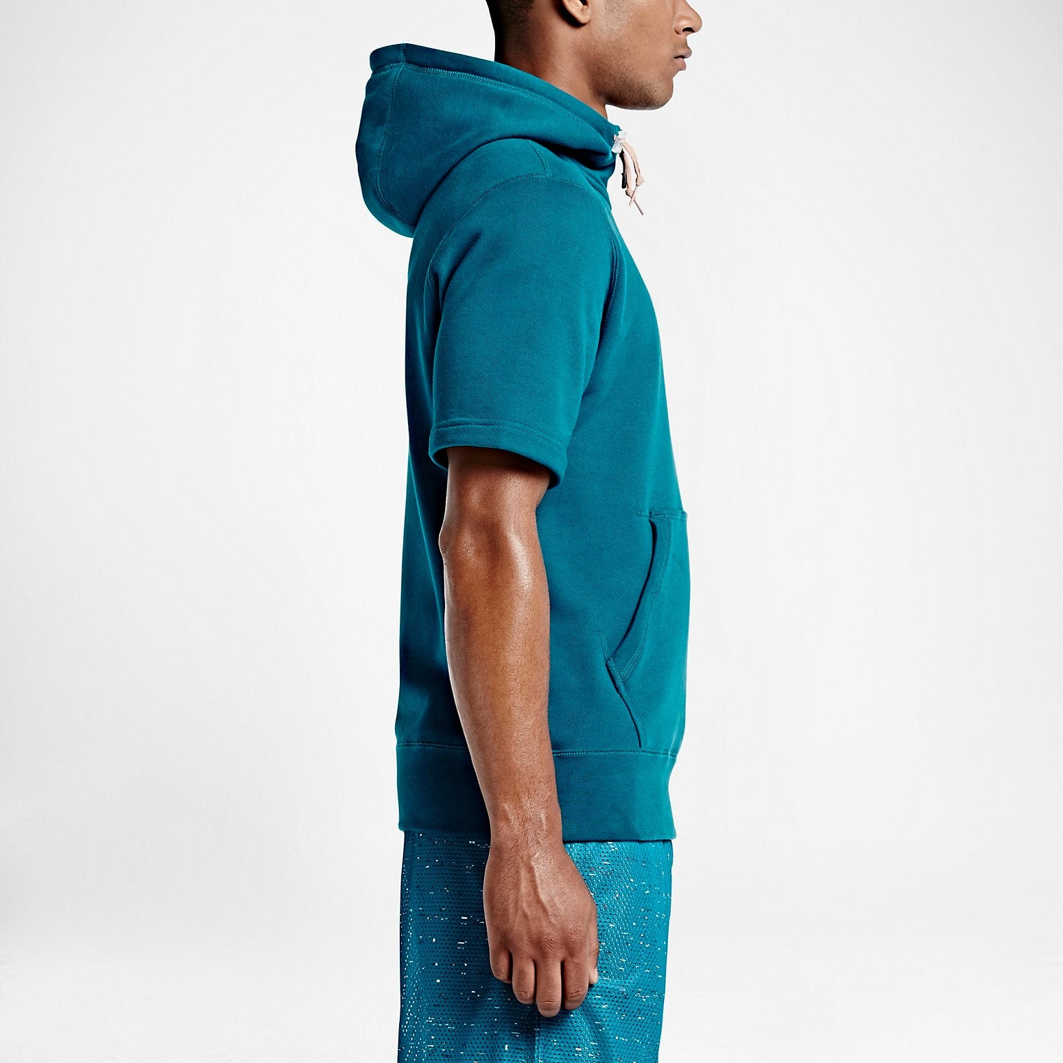 Nike Pigalle Short Sleeve Hoodie 'Dark Blue' 707970-323