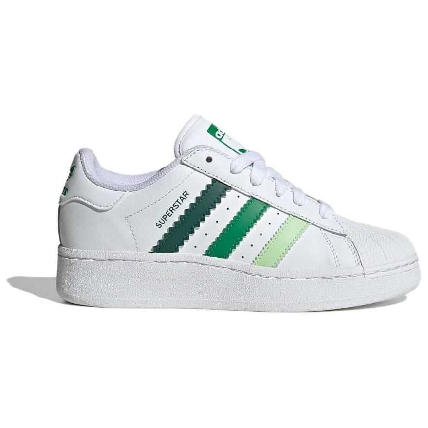 (WMNS) adidas Superstar XLG 'White Collegiate Green' IF9121