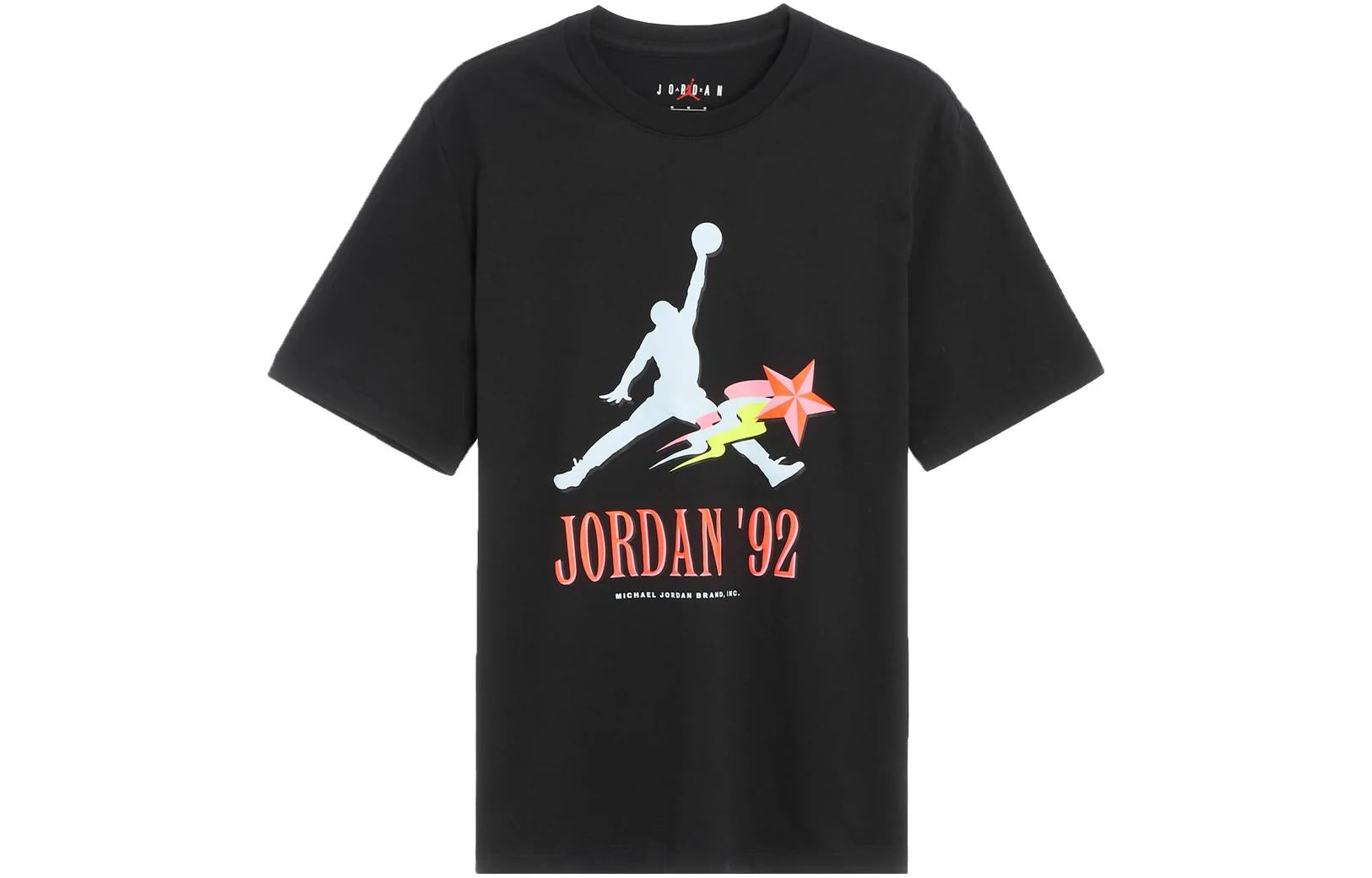 Air Jordan 92 Graphic T-Shirt 'Black' DV1431-010