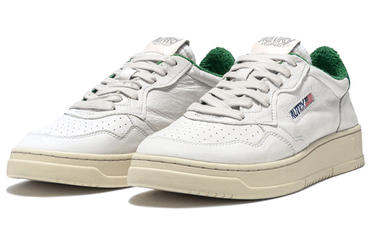 Autry Medalist Low 'White Green' AULM-SP03