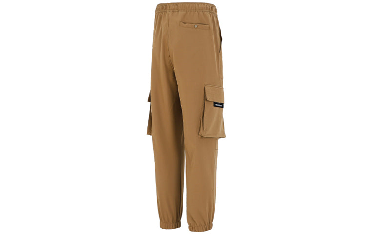 New Balance Fleece Cargo Pants Asia Sizing 'Tan' AMP14314-OV