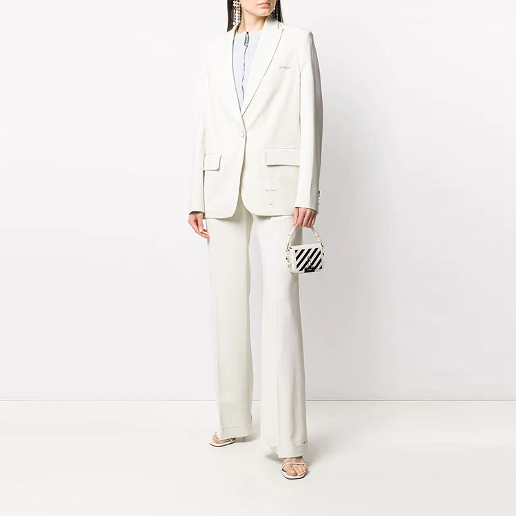 (WMNS) Off-White SS20 Cut Here Tailored Trousers OWCA102S20FAB0040100