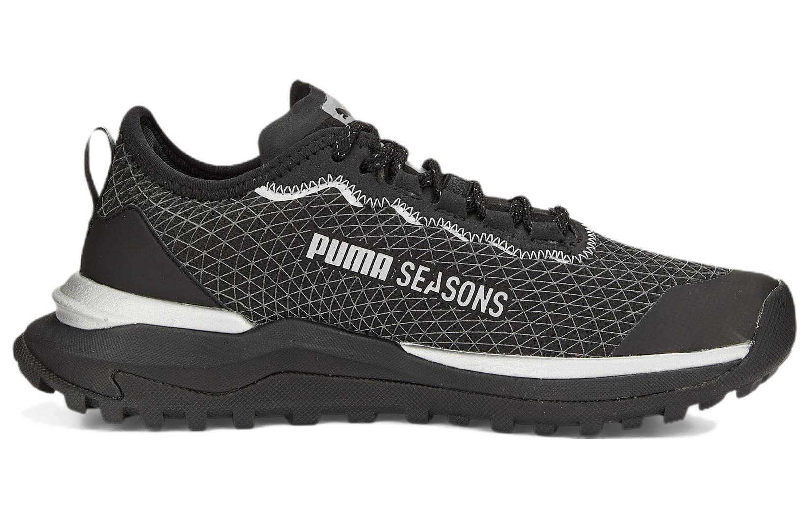 (WMNS) PUMA Voyage Nitro 2 GORE-TEX 'Black Metallic Silver' 376945-01