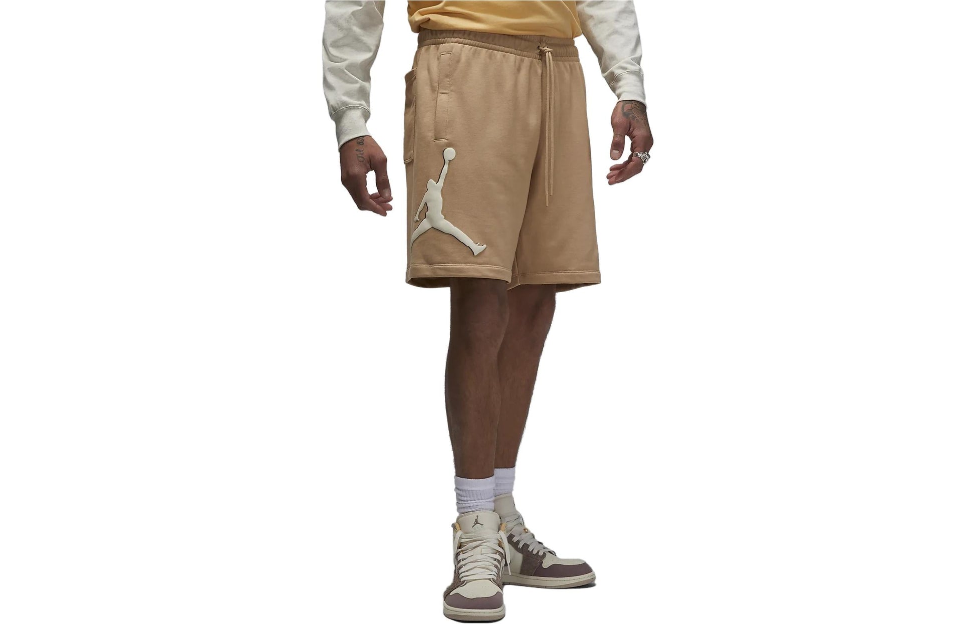 Air Jordan Essentials Fleece Shorts 'Desert' DX9667-277