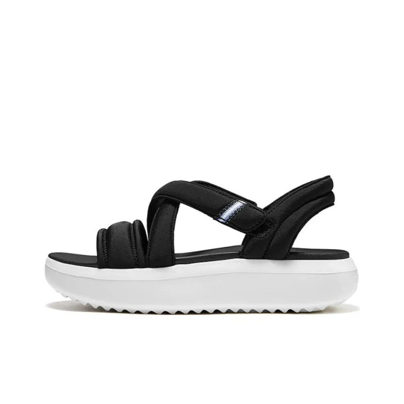 (WMNS) Skechers Beach Sandals 'Black' 114783-BLK