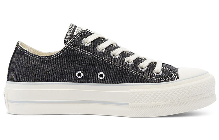(WMNS) Converse Chuck Taylor All Star Platform Low 'Digital Powder - Washed Denim' 571083C