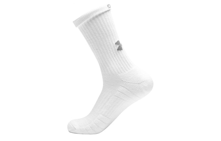 Under Armour Training Cotton Crew Socks (3 pack) 'White' 1346768-100