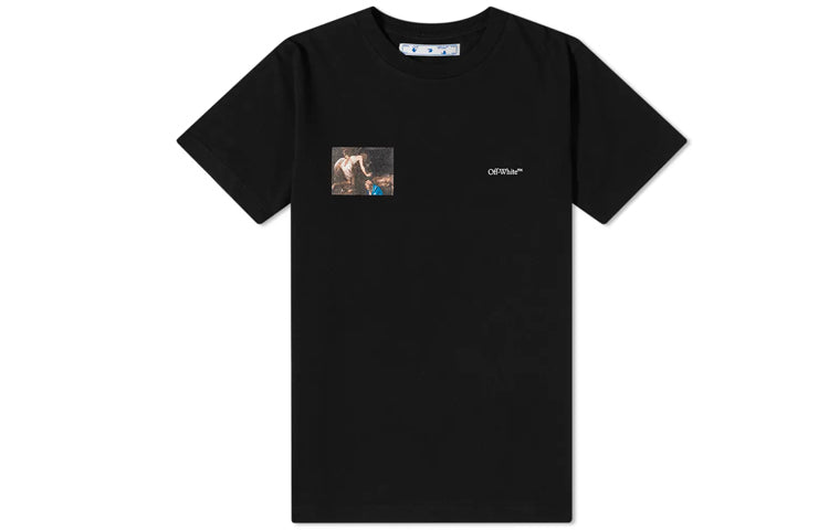 Off-White FW20 Caravaggio Angel Short Sleeve OMAA027E20JER0091010