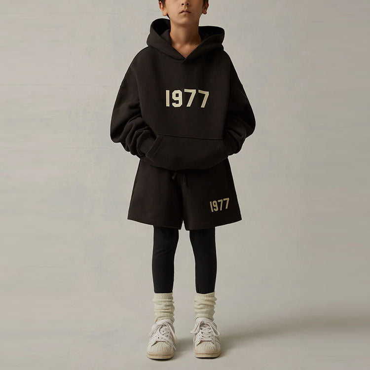 (PS) Fear of God Essentials SS22 1977 Hoodie 'Iron' FOG-SS22-670