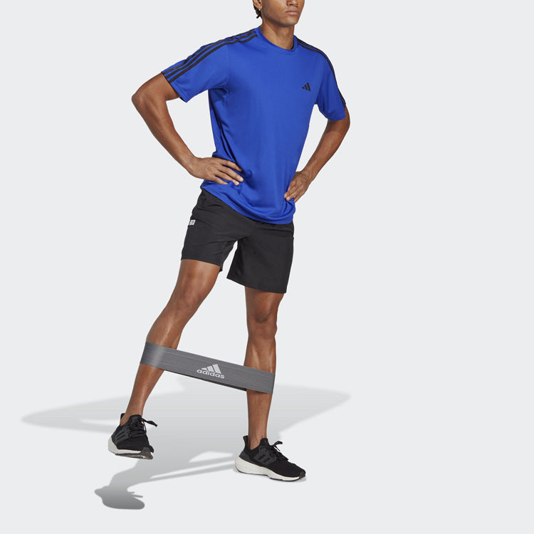 adidas Train Essentials 3-Stripes Training Tee 'Lucid Blue' IB8153