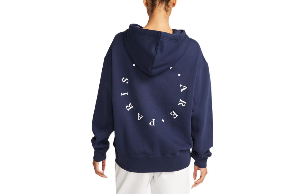 (WMNS) Nike Paris Saint Germain Fleece Hoodie 'Navy' DN1494-410