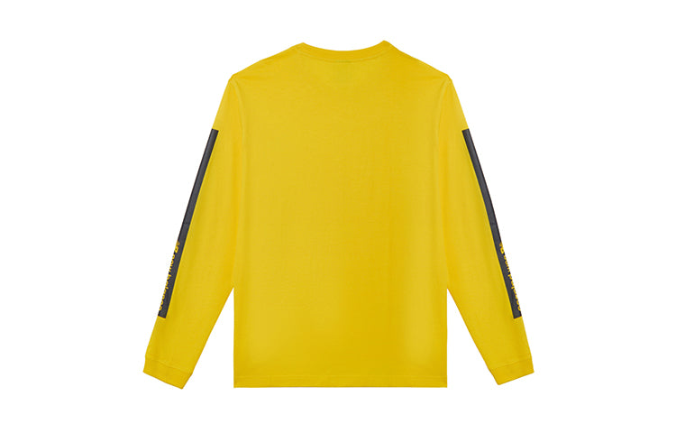 New Balance Crew Neck Sweater Pullover Asia Sizing 'Yellow' AMT03528-ATY