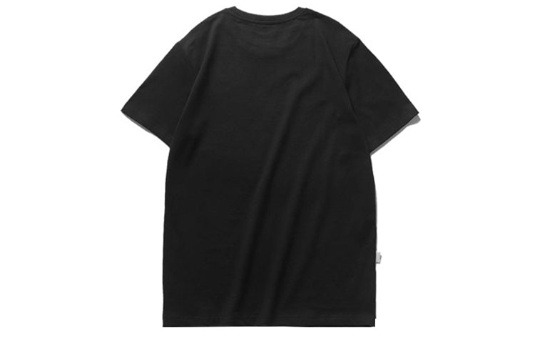 Li-Ning Basketball Series Red Flag Short Sleeve Black AHSP831-2