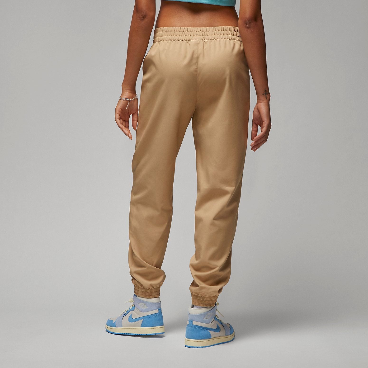 (WMNS) Air Jordan Woven Trousers 'Khaki' DZ3375-254