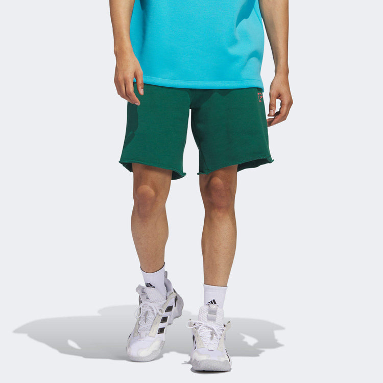 adidas Trae Winterized Shorts 'Team Dark Green' IL1613