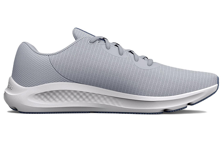 (WMNS) Under Armour Charged Pursuit 3 Tech 'Mod Grey Aurora Purple' 3025430-100
