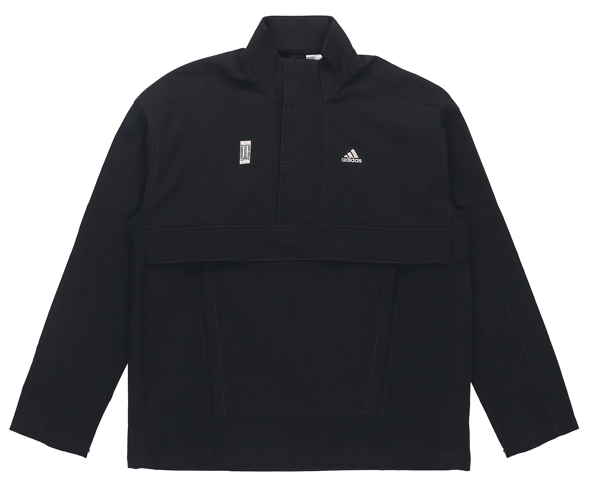 adidas Wj Anorak Series Casual Sports Woven Stand Collar Jacket Black GP0901