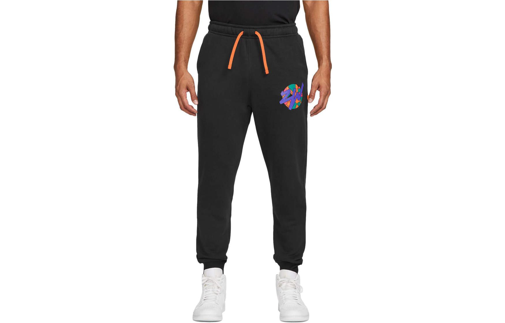 Air Jordan Zion Graphic Sweatpants 'Black' FD2392-010