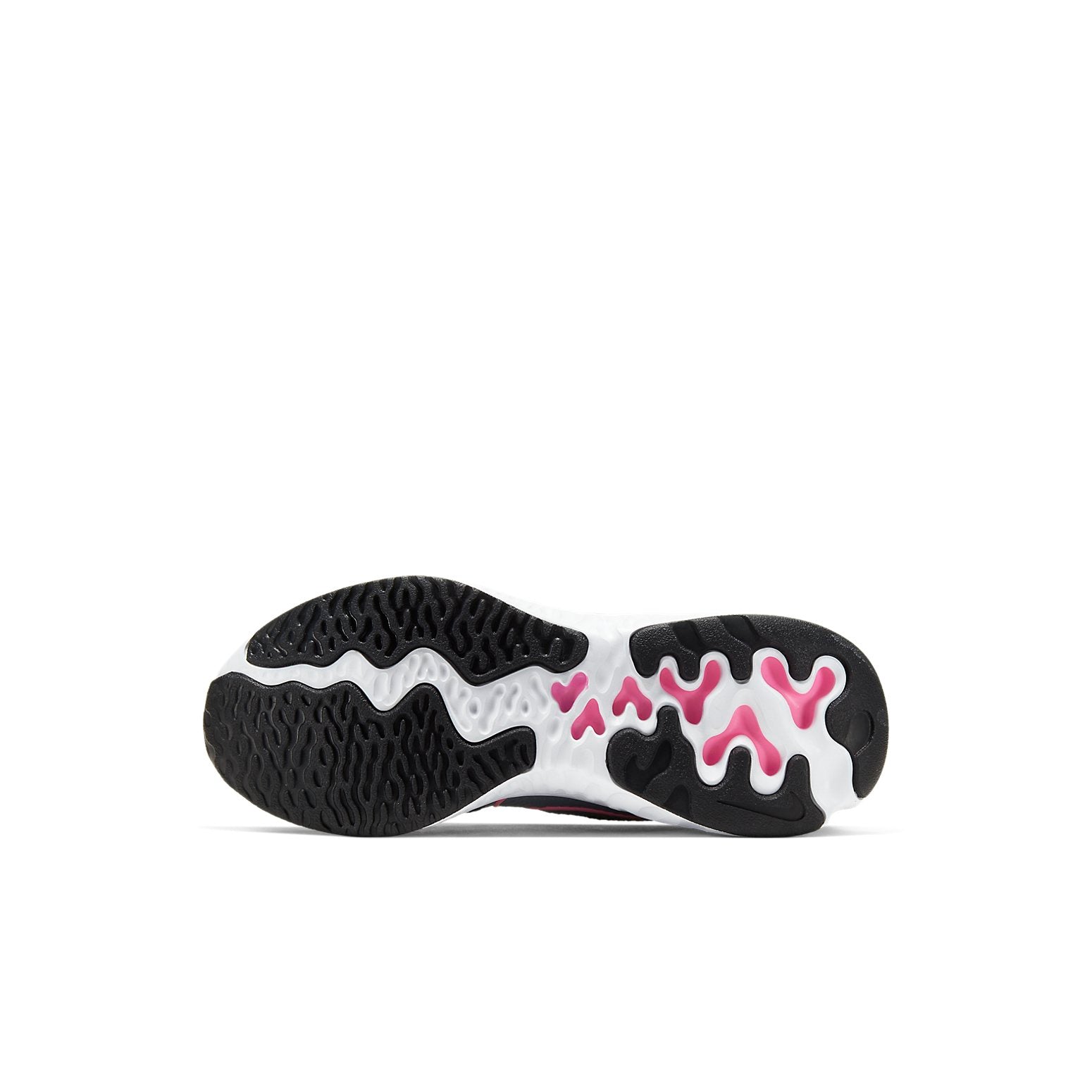 (PS) Nike Renew Run 'Black White Pink' CT1436-092