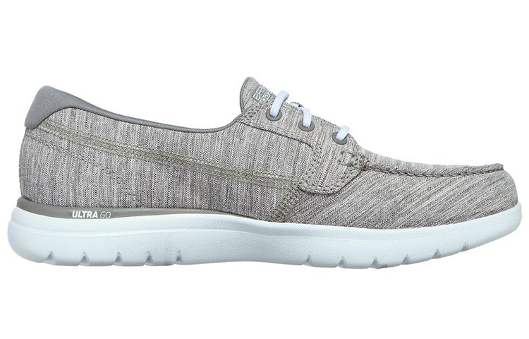 (WMNS) Skechers On The Go Flex - Ashore Sports Shoes Grey 136453-GRY