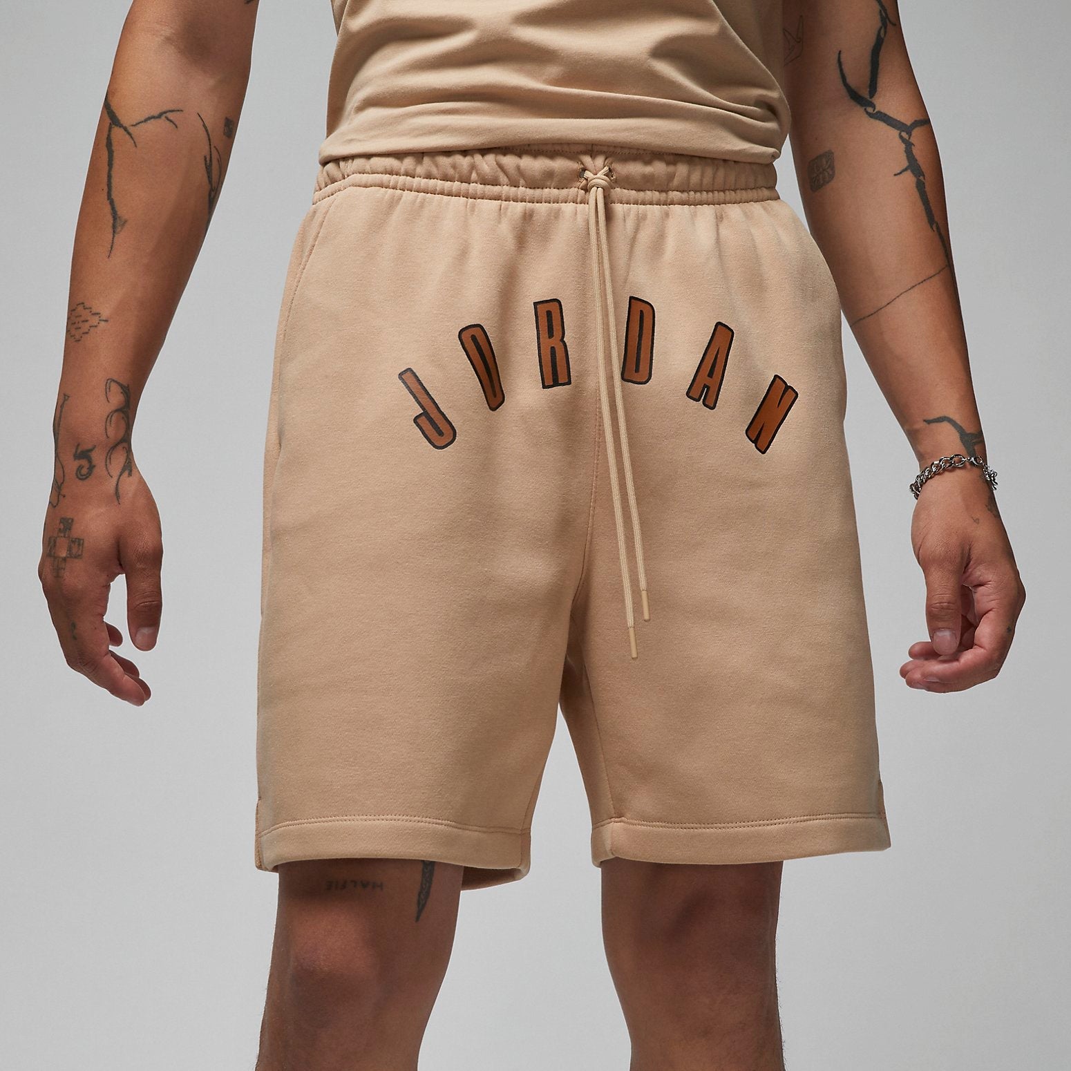 Air Jordan MVP Fleece Shorts 'Beige' FB7023-200