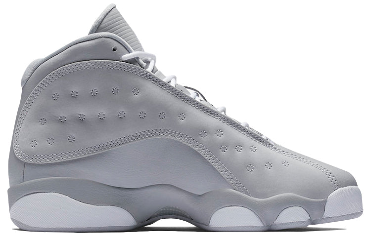 (GS) Air Jordan 13 Retro 'Wolf Grey' 439358-018