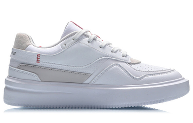 (WMNS) Li-Ning Sport Leisure 'White Grey Red' AGCQ334-1