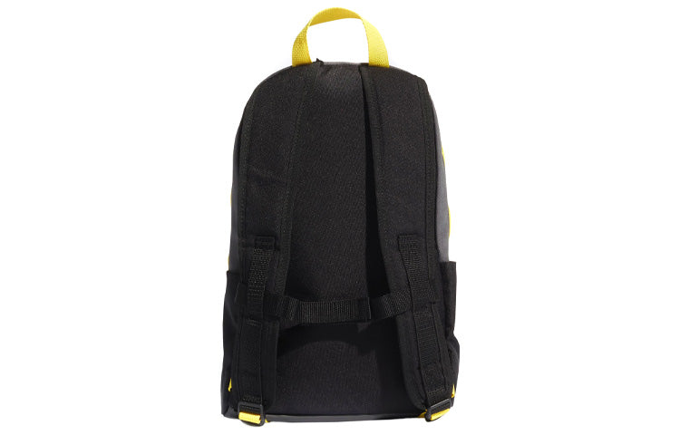 adidas Recycled Polyester Plain Weave CLASSIC XS Colorblock Zipper Schoolbag Backpack Yellow FN0986