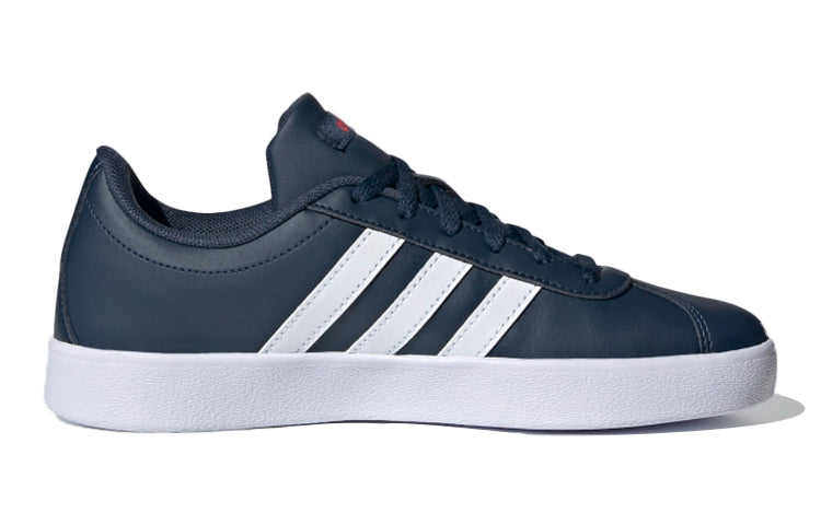 (GS) adidas VL Court 2.0 K Shoes 'Blue White' FY7166