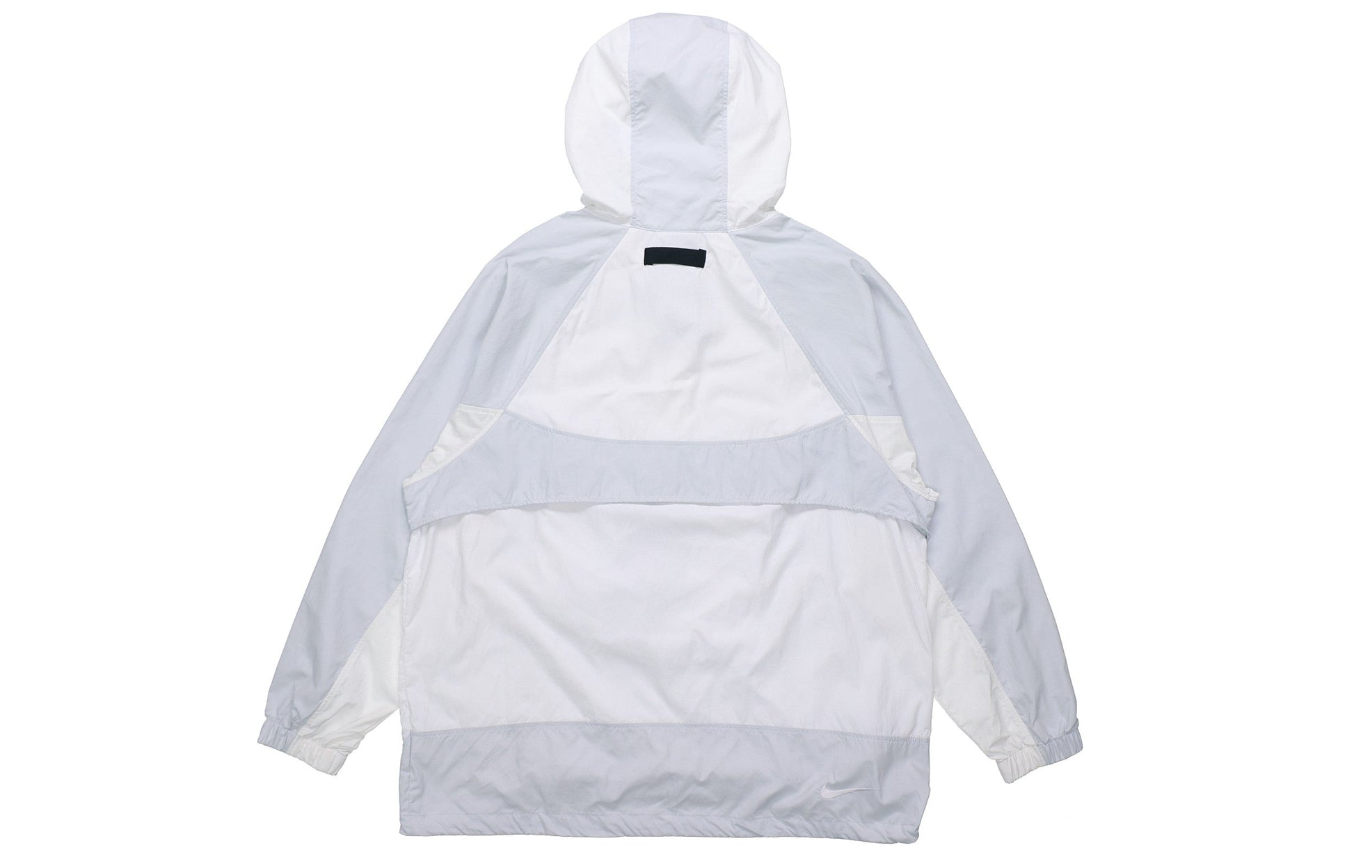 Nike Sportwear Retro Colorblock Loose Half Zipper hooded Pullover Woven Jacket White BV5386-100