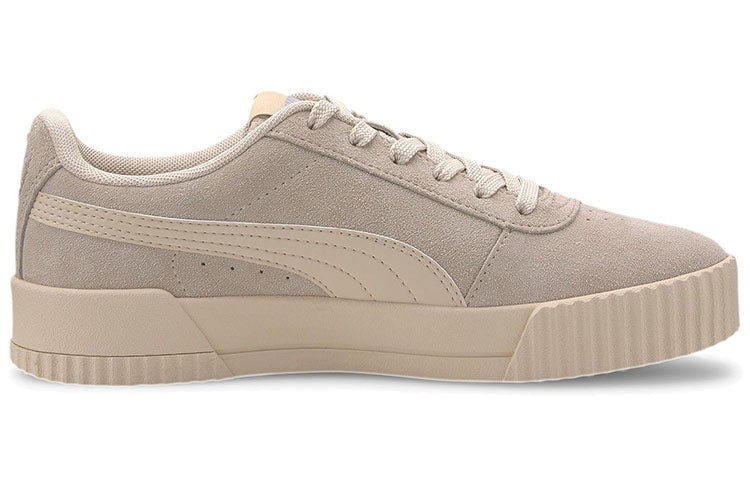 (WMNS) PUMA Carina SD Sneakers Beige 369864-09