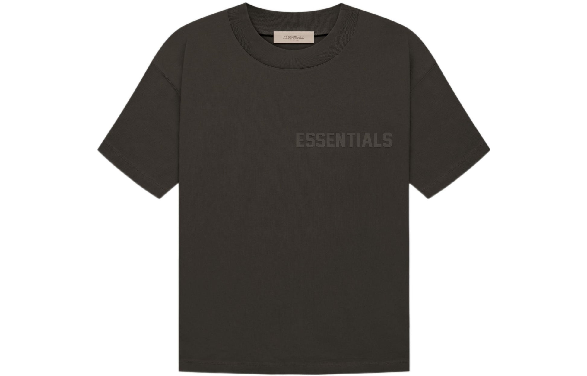 Fear of God Essentials FW22 Short Sleeve Tee 'Off Black' FOG-FW22-382