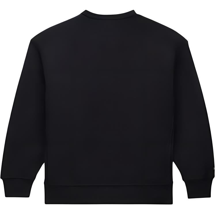 Converse Gold Standard Crew Neck Sweatshirt with Swarovski Crystals Asia Sizing 'Black' 10027136-A01