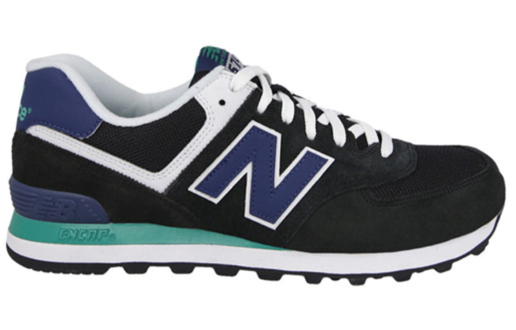 New Balance 574 Series Low-Top 'Black Teal Blue' ML574MON