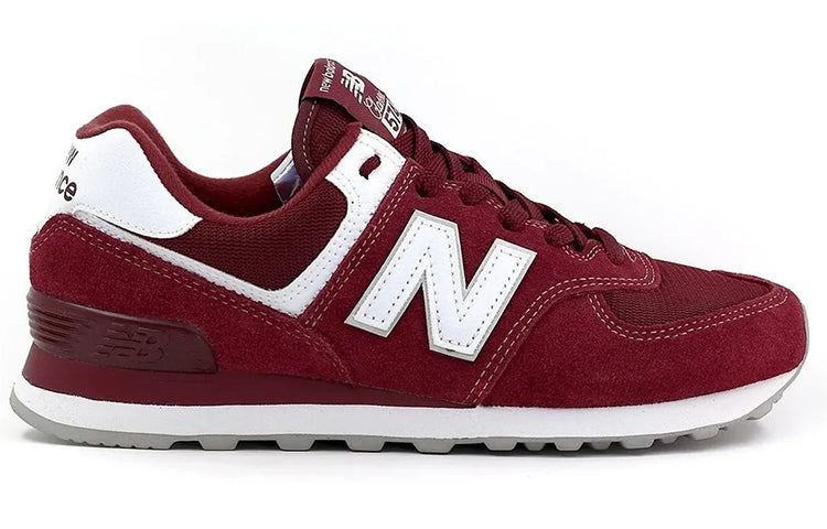 New Balance 574 Series Casual 'Burgundy White' ML574EM2